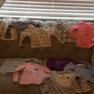 Lot of 10 size 18-24 months shirts